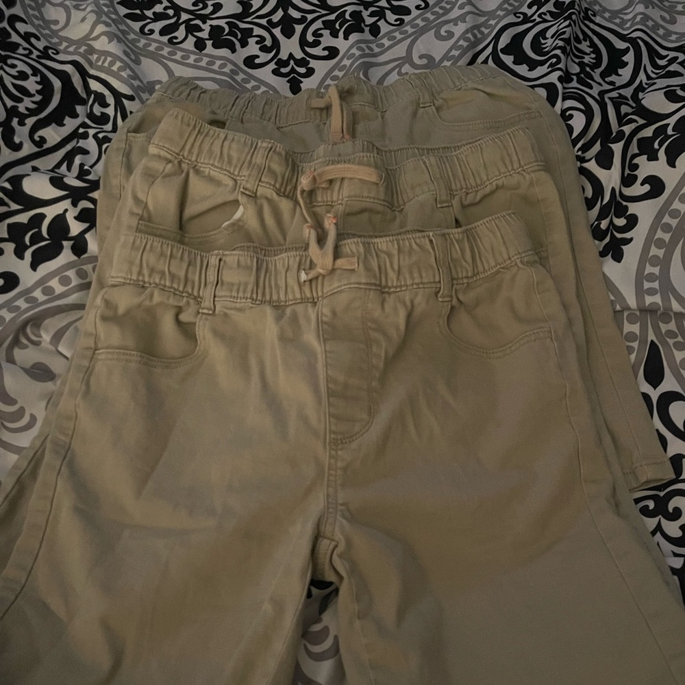 3 pair of khaki shorts